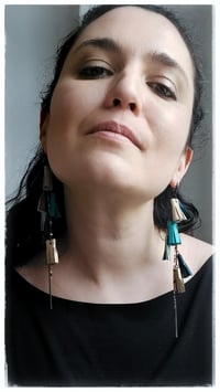 Image 6 of AFRODITE Cascata earrings - Laguna