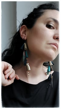 Image 7 of AFRODITE Cascata earrings - Laguna