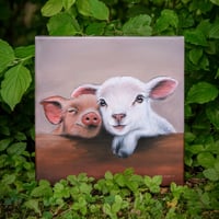 Image 1 of Friends, not food | Canvas (Leinwand)