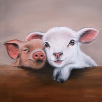 Image 2 of Friends, not food | Canvas (Leinwand)