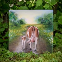 Image 1 of Mother and child | Canvas (Leinwand)