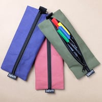 Image of Long Canvas Pencil Case