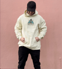 Image 3 of SKELETON BIKER HOODIE