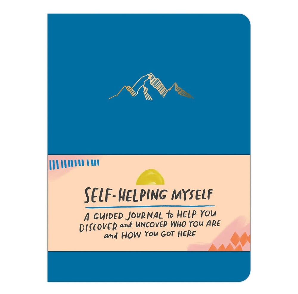 Image of Self-helping myself: Guided journal 