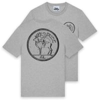 Image 1 of HEADS OR TAILS T-SHIRT GREY
