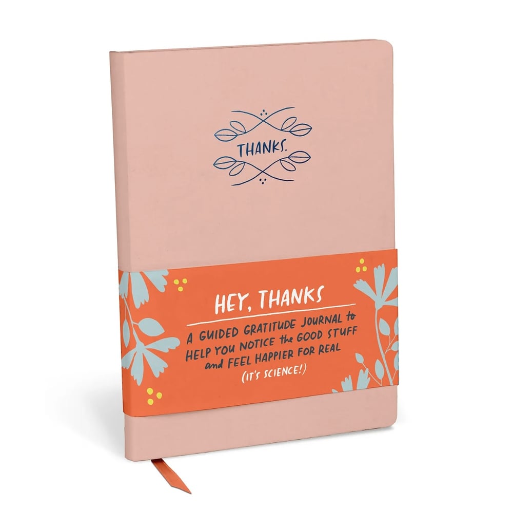 Image of Hey, Thanks: A Guided Gratitude Journal