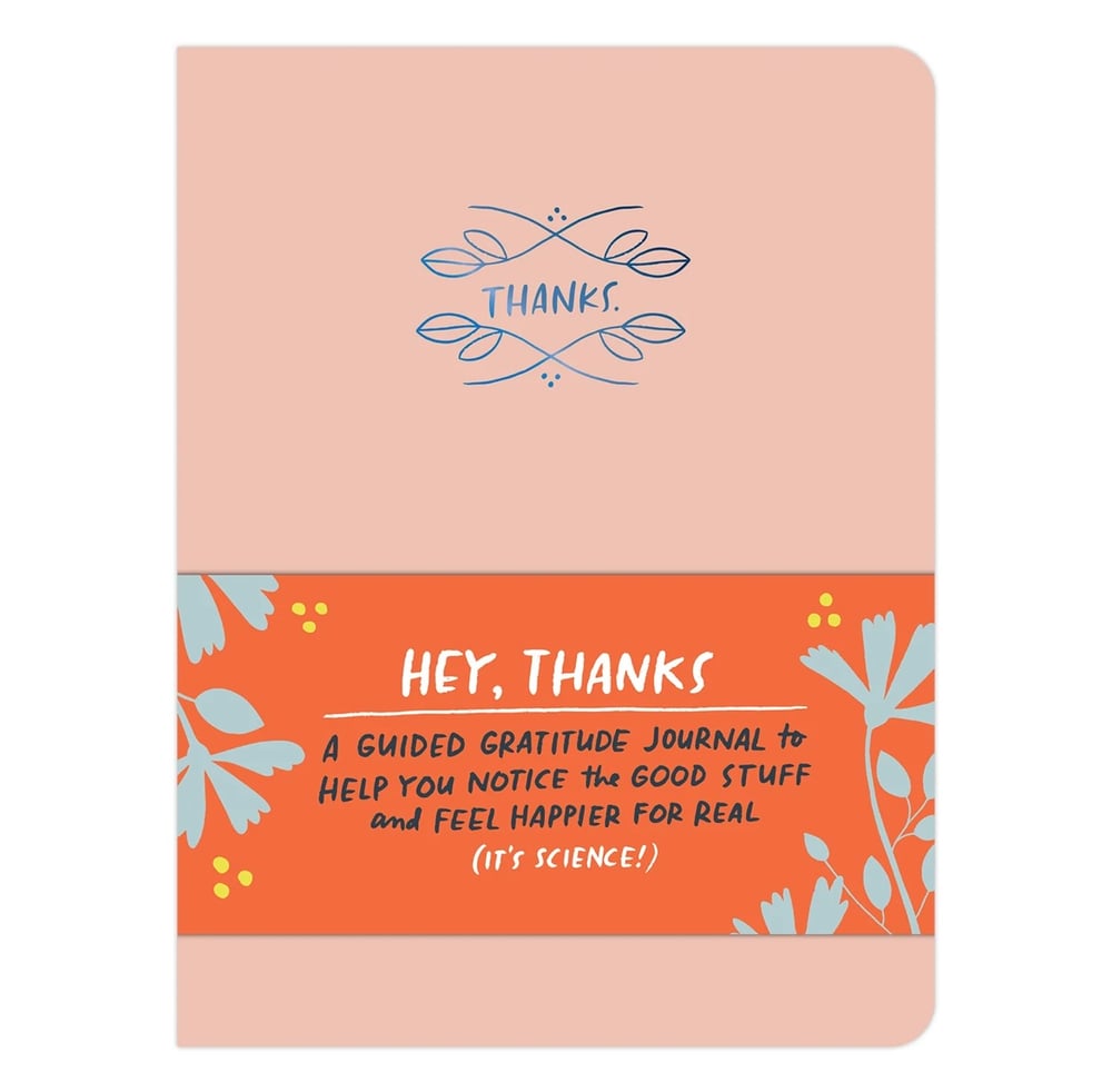 Image of Hey, Thanks: A Guided Gratitude Journal