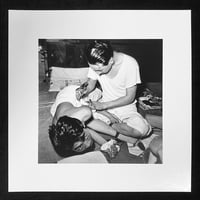 Image 2 of The tattooer Horigorō III, c. 1955, Tokyo - Gelatin silver print.