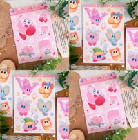 Kirby Sticker Sheet