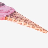 Image 3 of Jumbo Triple Scoop ice cream cone plaque 