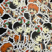 Image 1 of Haikyuu - Set and Spike Vinyl Stickers