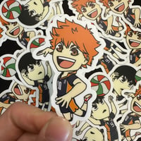 Image 3 of Haikyuu - Set and Spike Vinyl Stickers