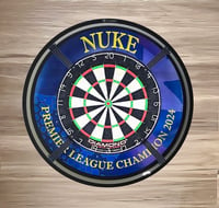 LUKE LITTLER INSPIRED  PREMIER LEAGUE 2024 CANVAS SURROUND ART 