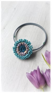 Image 5 of Anemone Basic Necklace - Acqua Marina