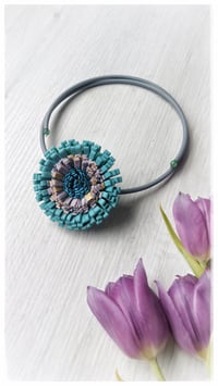 Image 6 of Anemone Basic Necklace - Acqua Marina