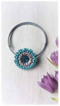 Image 8 of Anemone Basic Necklace - Acqua Marina