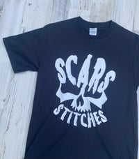 Image 5 of Scars Stitches Skull Shirt 