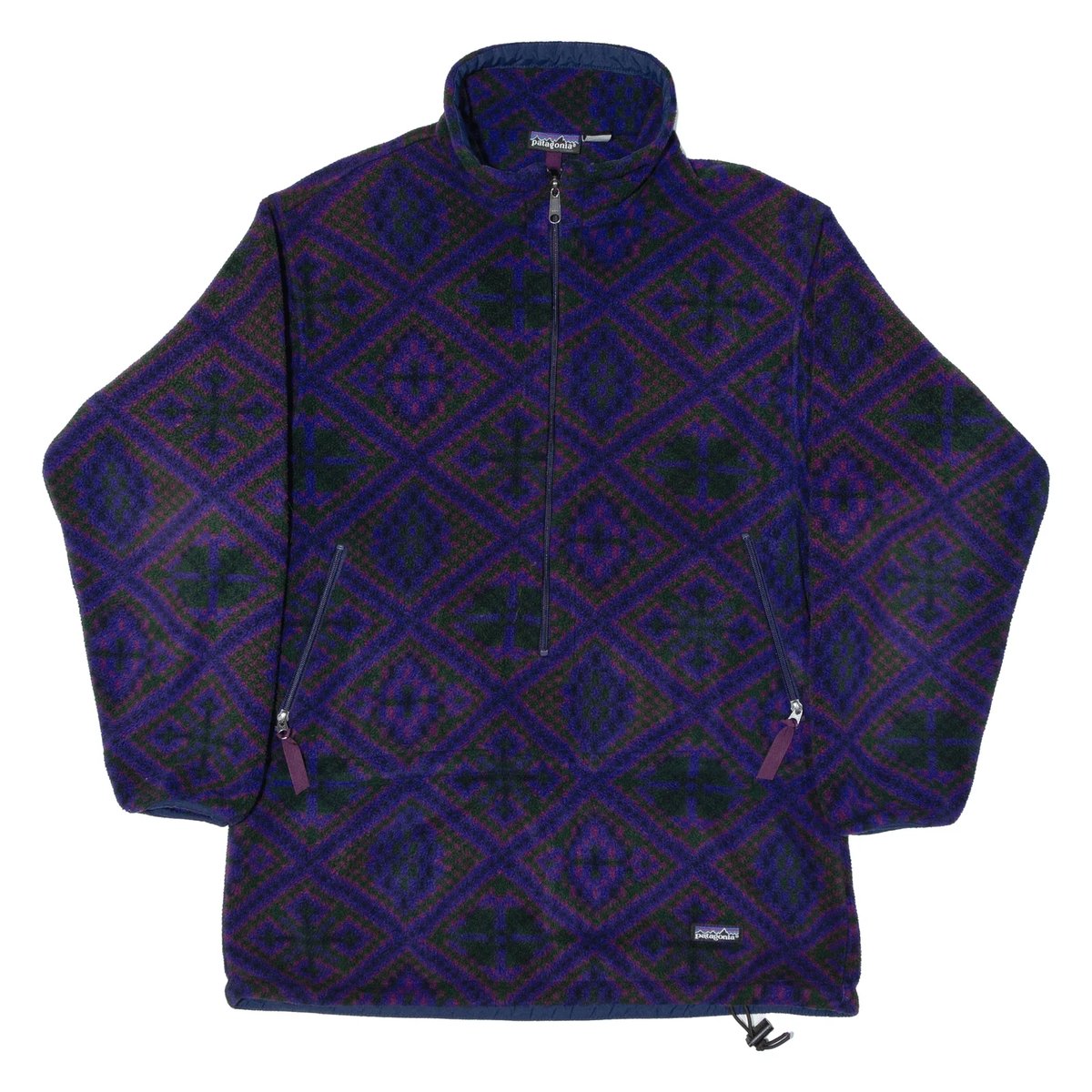 patagonia synchilla フリース L 80s〜90s VINTAGE PATAGONIA SYNCHILLA SNAP T BLUE 1990S FLEECE