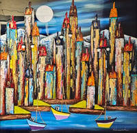 Image 1 of Rozanne Bell "Midnight Harbour"