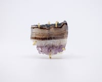 Image 1 of Amethyst Geode Ring