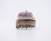 Image 7 of Amethyst Geode Ring