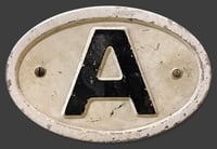 Magnetic Austria 'A' Badge - 180x120mm