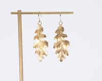 Image 2 of Oak Leaf Earrings