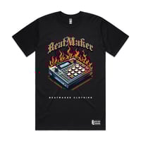 Image 1 of Beatmaker Clothing - MPC On Fire Tee