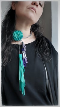 Image 10 of Blooming Long necklace - Aquaria