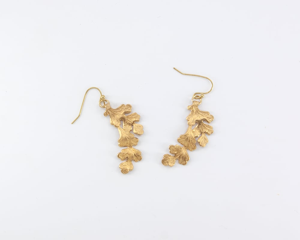 Image of Oak Cluster Earrings