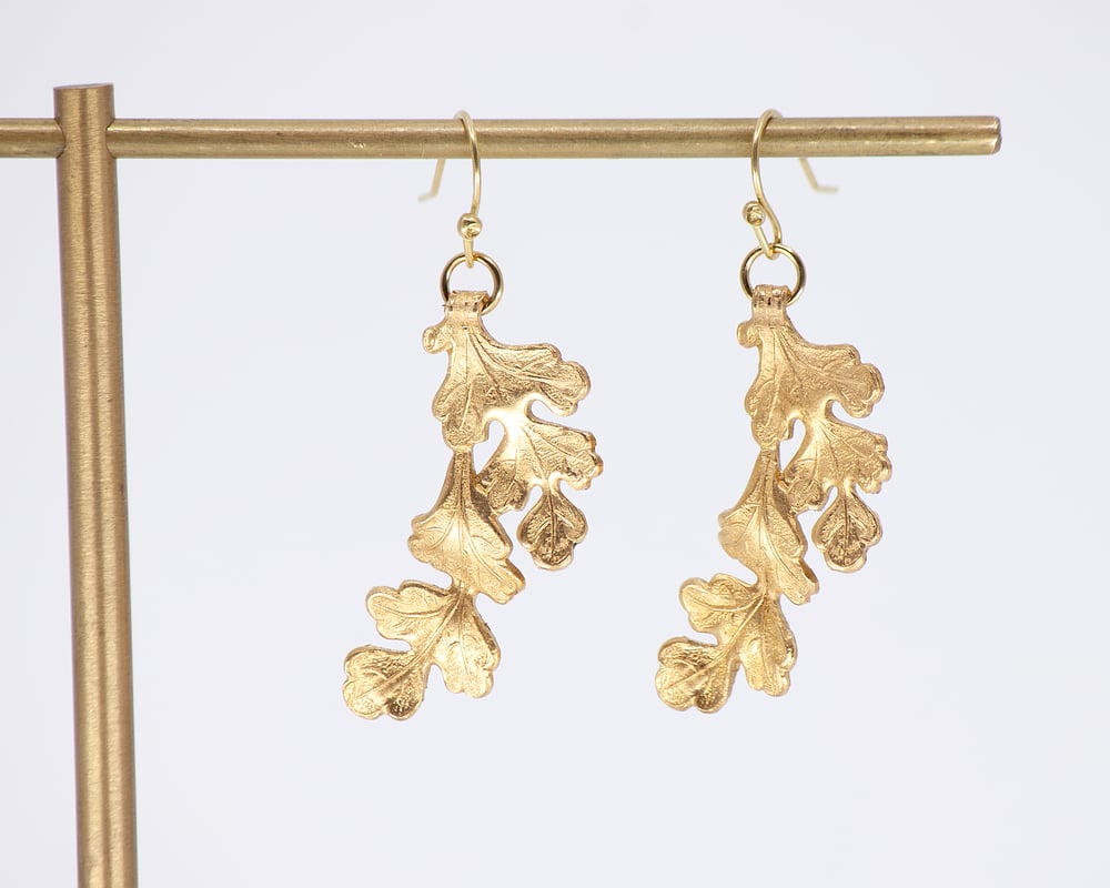 Image of Oak Cluster Earrings