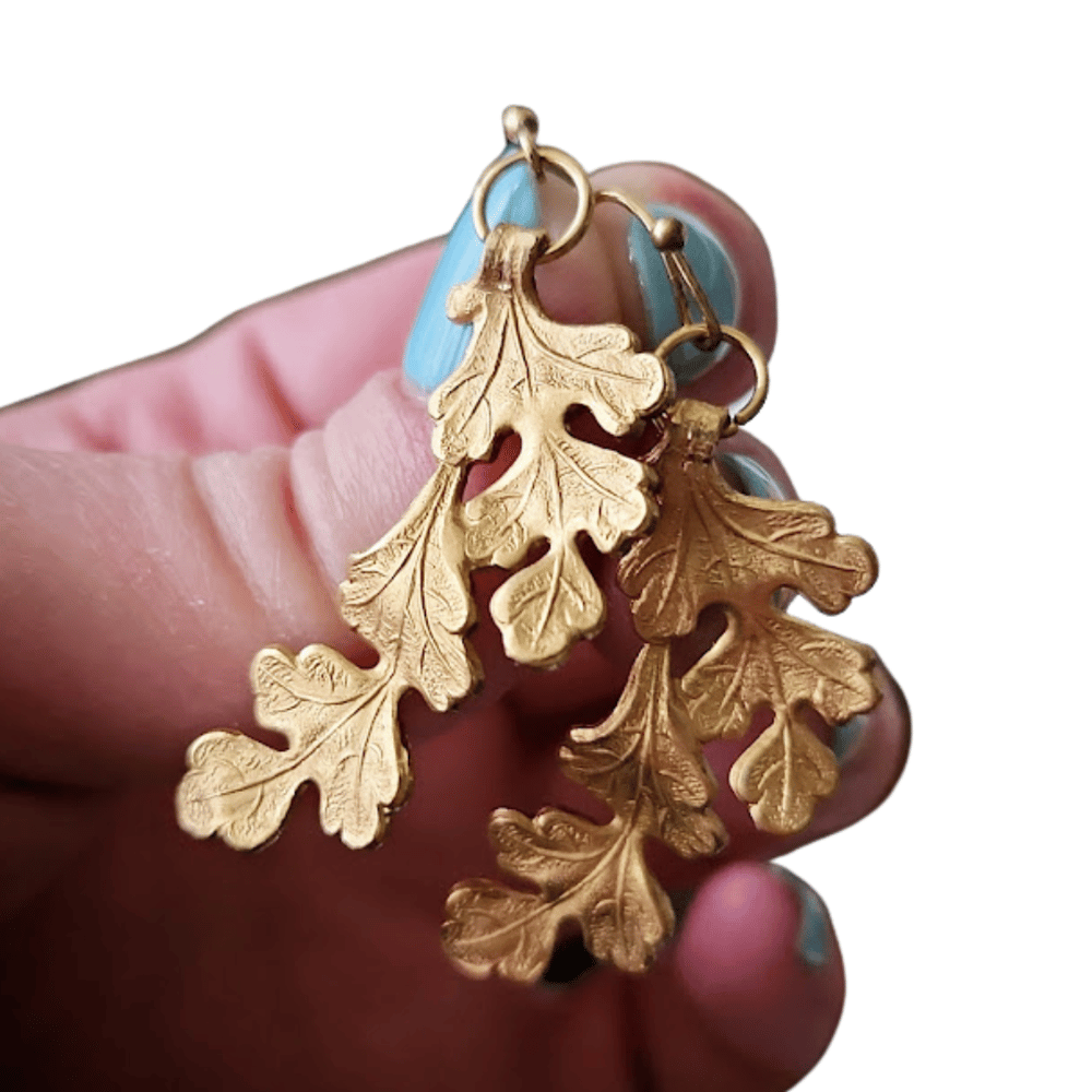 Image of Oak Cluster Earrings