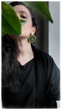 Image 9 of Dandelion Pendant earrings - Freschi