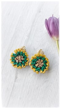 Image 3 of Dandelion Pendant earrings - Freschi
