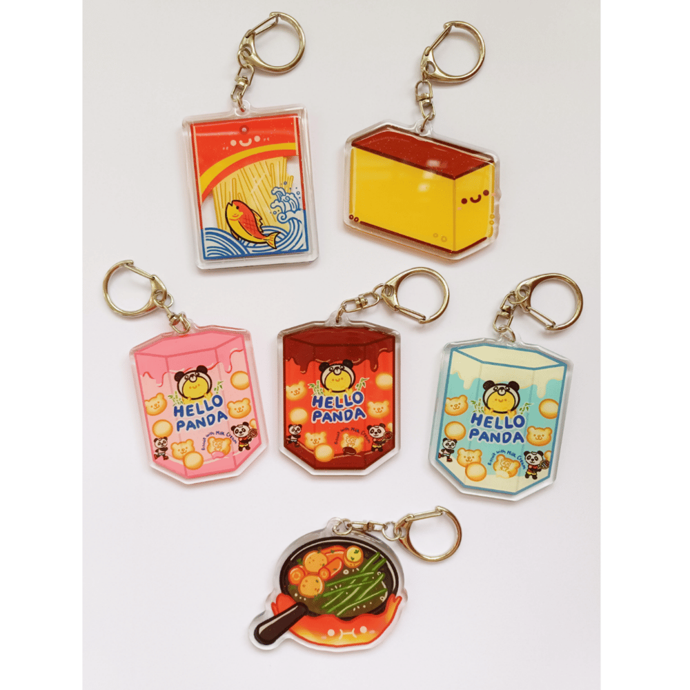 Image of Acrylic keychains