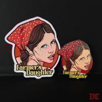 Image 4 of Farmer’s Daughter enamel pin