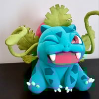 Image 2 of IVYSAUR - Pokemon de peluche hecho a mano *ENVÍO GRATIS*