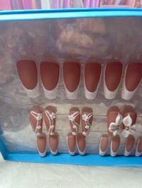 Image 7 of WHITE FRENCH GLITTER SET 