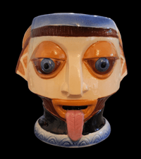 Image 1 of Vintage Steve Crane Tongue Mug FREE SHIPPING 