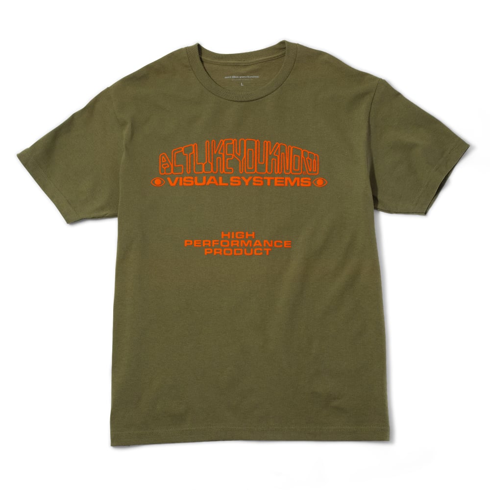 Image of Visual Systems Short Sleeve T-shirt - Army