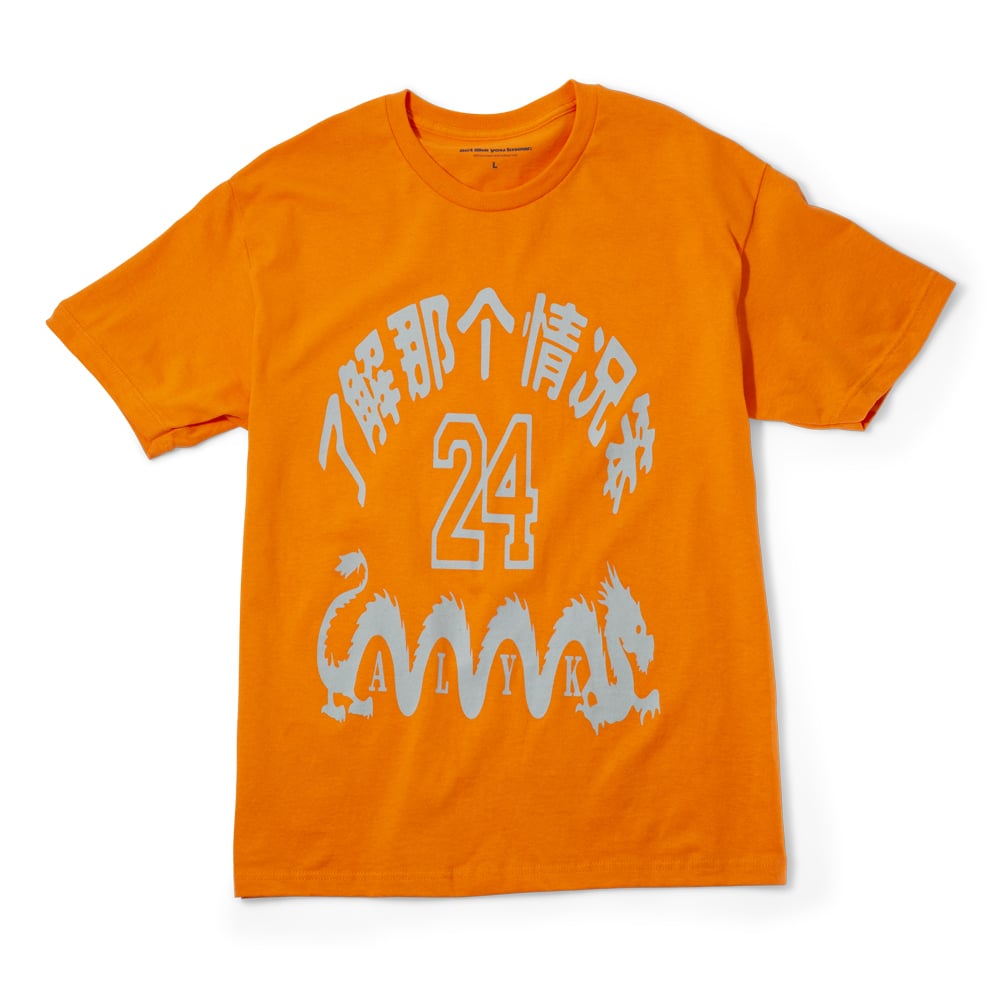 Image of Kung Fu Short Sleeve T-shirt - Orange