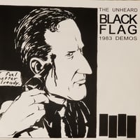BLACK FLAG - "The Unheard 1983 Demos" 7" EP (White Vinyl) 