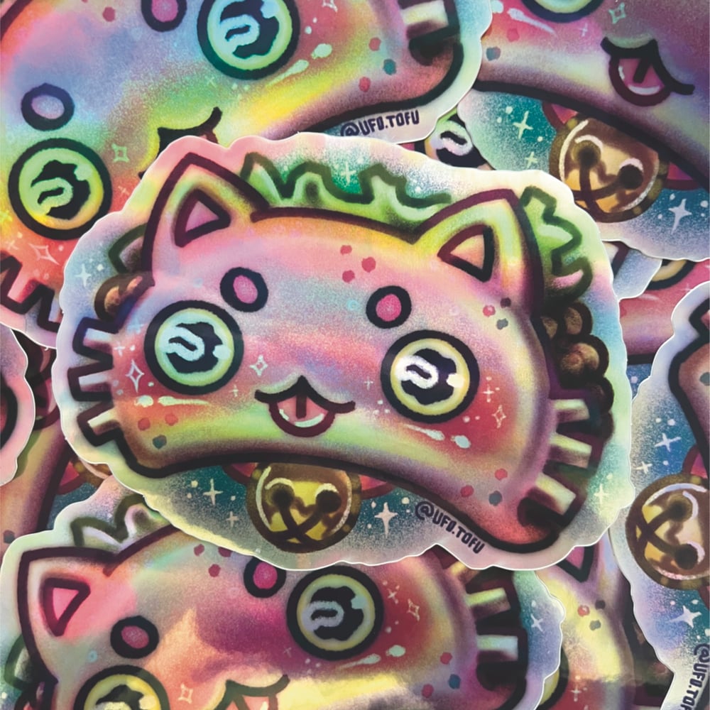 Image of :TacoCat Sticker: