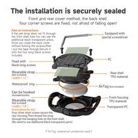 Image 3 of Waterproof Case for Air Tag - Case Only