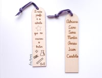 Image 7 of Marcapáginas Personalizados en madera grabada