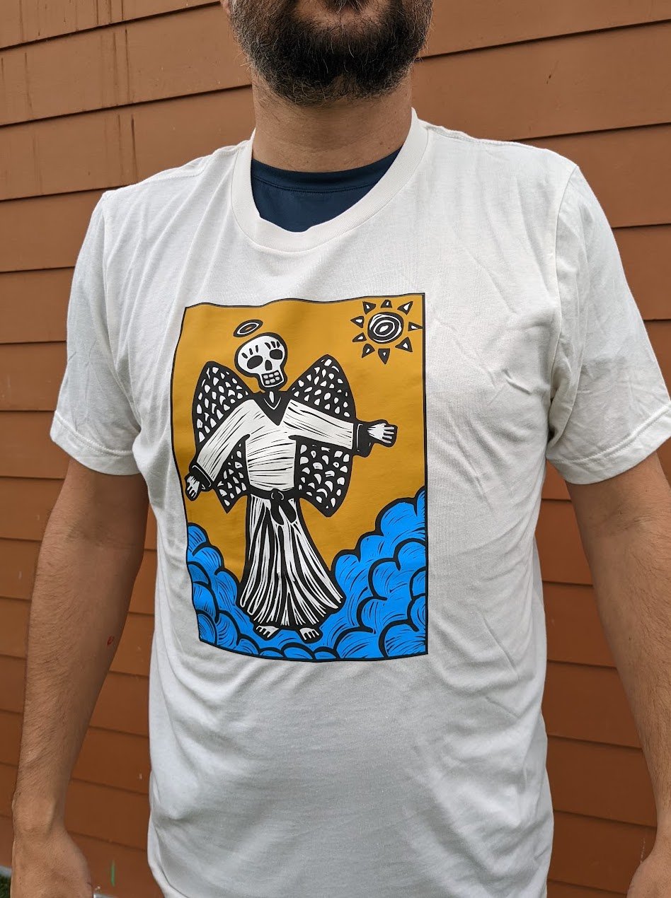 Image of Day of the Dead Angel T-shirt