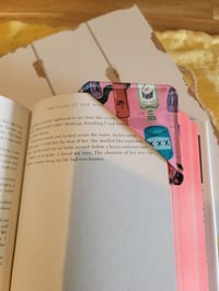 Image 3 of Dark academia fabric page corner bookmarks 
