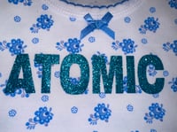 Image 1 of Restock Atomic Fairy Blue Paisley Tank Top 🩵💙