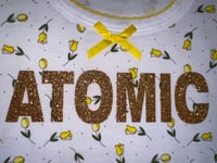Image 1 of Atomic Fairy Gold Tulip Tank Top 💛✨💛
