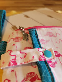 Image 3 of Flamingo Pink - phone pocket crossbody bag